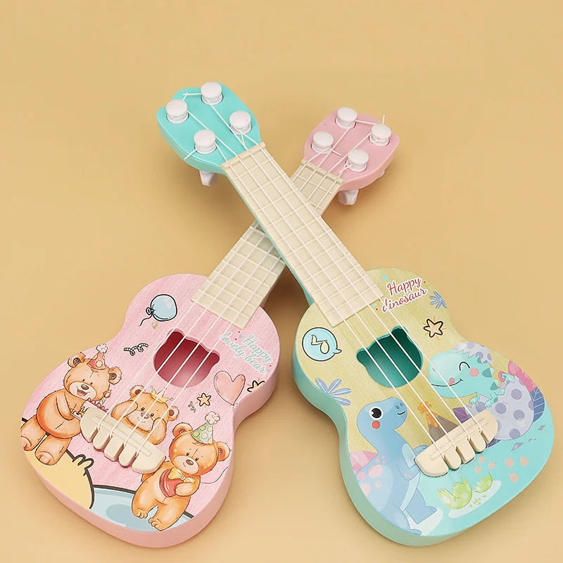 Ukulele Kids Guitar Toy Girl Boy Beginners Mini Guitar Instrument