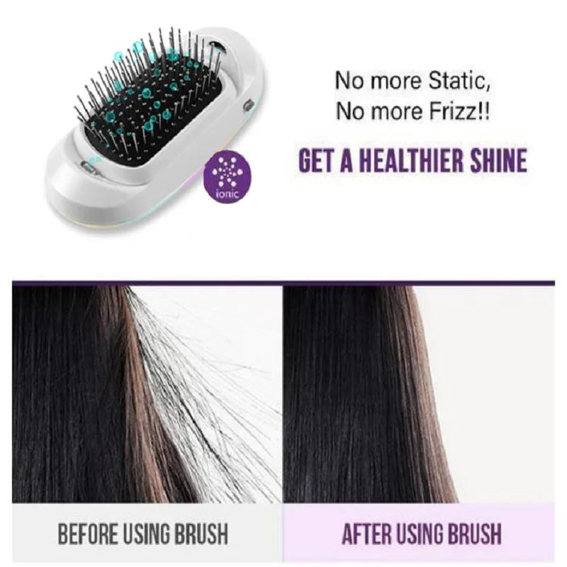 New Version Ionic Hairbrush