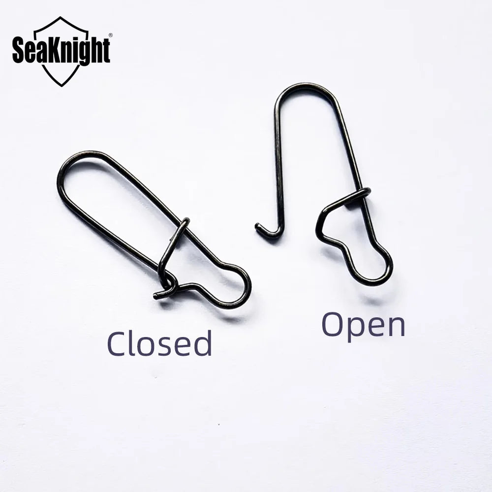 2024 SeaKnight New 100PC Stainless Steel Fishing Connector