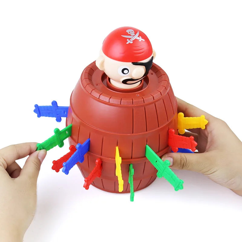 Funny Pirate Barrel Novelty&Random Toy Bucket for Kids Intellectual Game