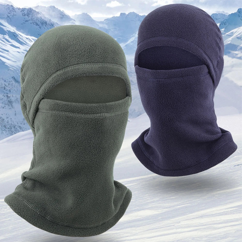 Winter Warm Outdoor Riding Full Face Mask Covers Balaclava Fleece