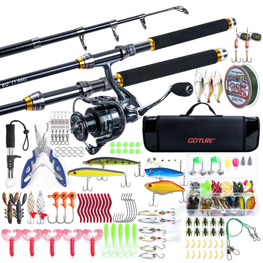 Goture 2024 New 24T Carbon Fiber Lure Sea Fishing Rod