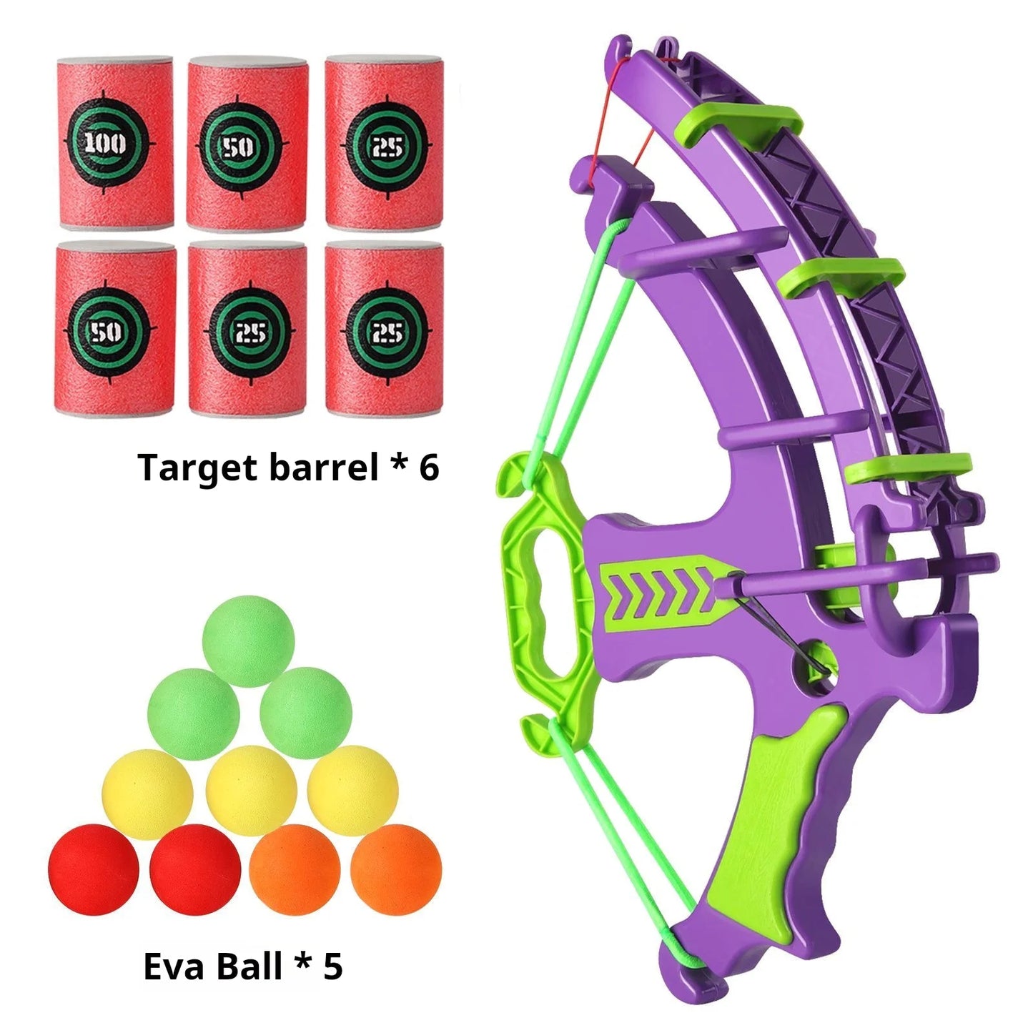 Montessori Throw Sport Slingshot Target Sticky Ball Dartboard