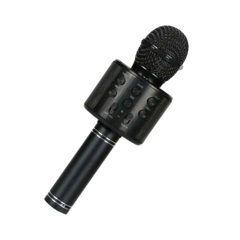 Handheld Wireless Bluetooth Karaoke Machine Microphone For Kids