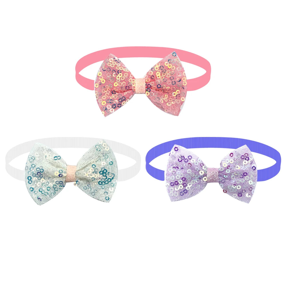 50/100pcs Pet Dog Cat Bow Ties