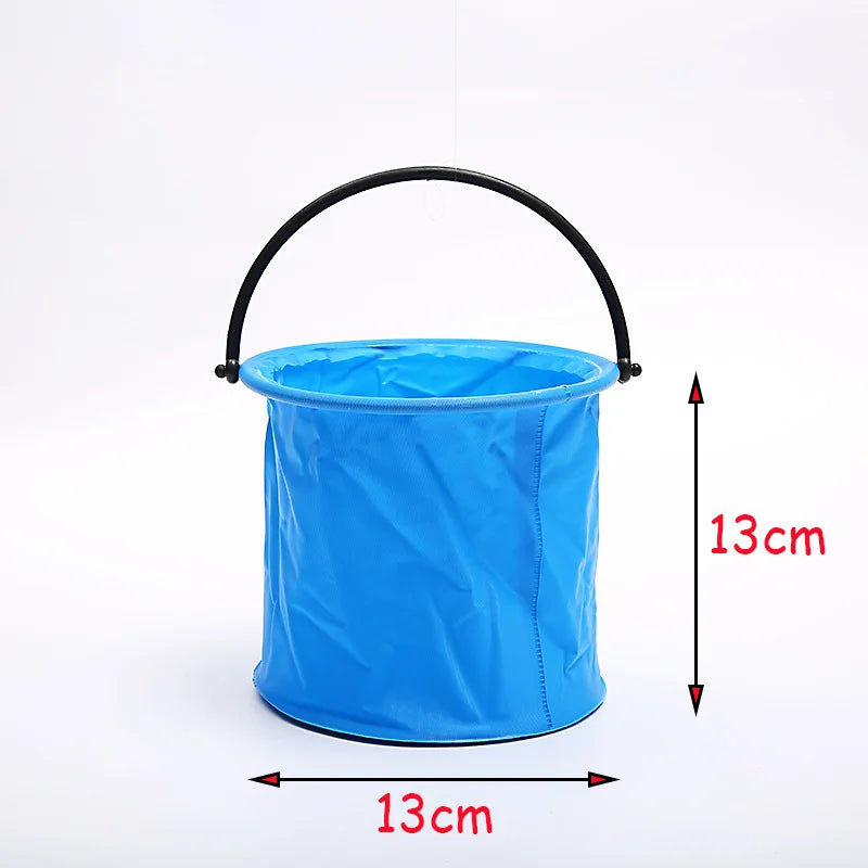 2Pcs Beach Sand Bucket Toy Collapsible Bucket