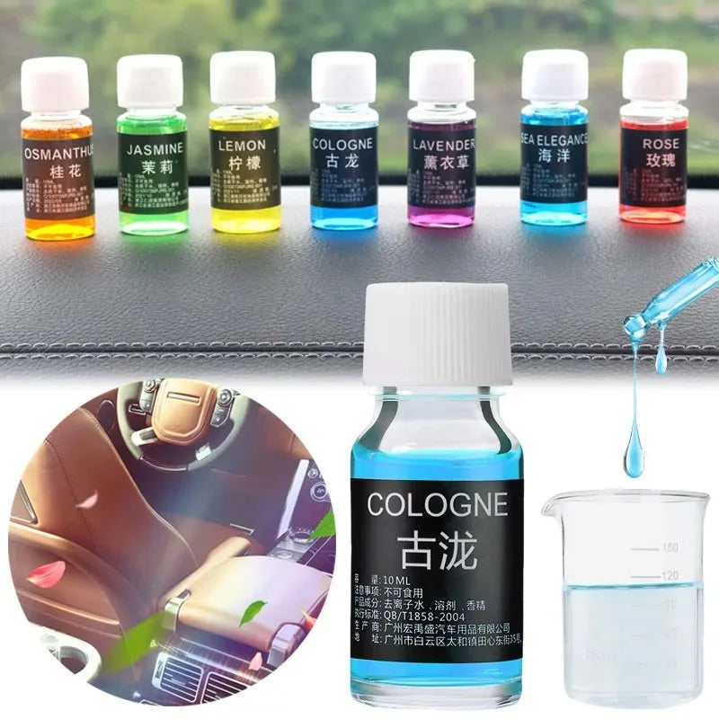 10ml Car Air Fresheners Perfume Refill Car Air Vent Perfume Replenishment Essential Oil