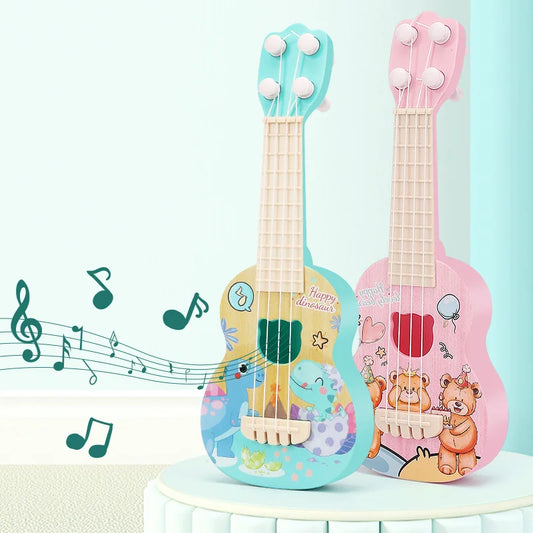 Ukulele Kids Guitar Toy Girl Boy Beginners Mini Guitar Instrument