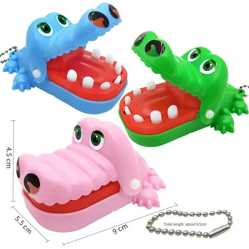 1 Pc Crocodile Teeth Dentist Game ABS Crocodile Biting Finger Game