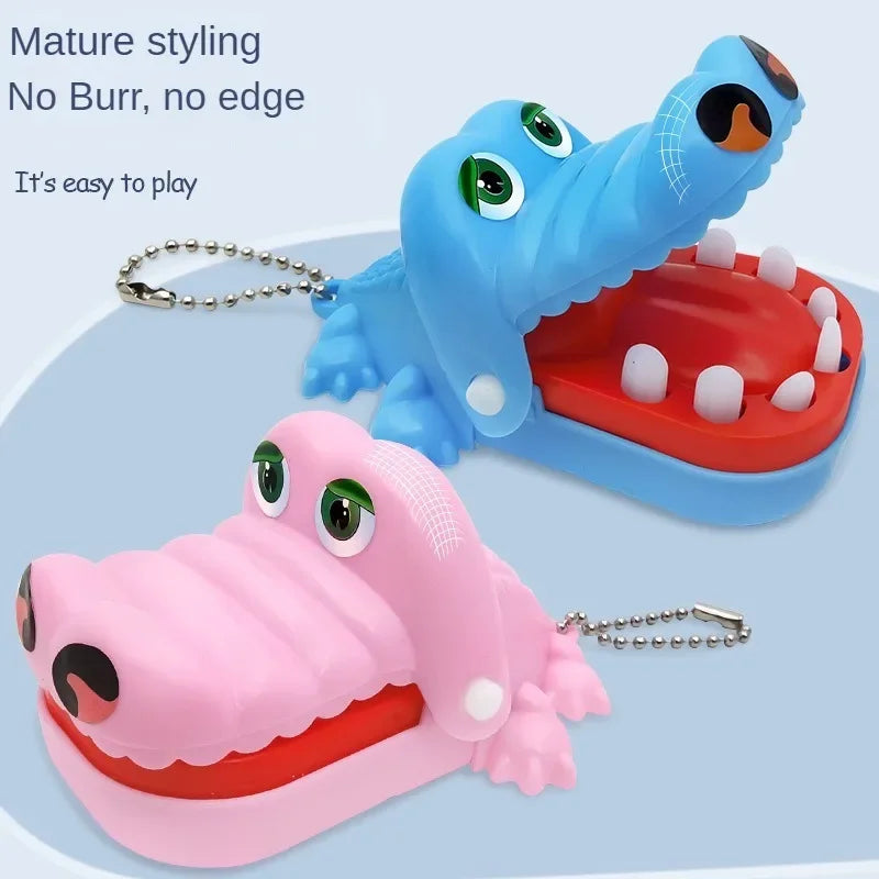 1 Pc Crocodile Teeth Dentist Game ABS Crocodile Biting Finger Game