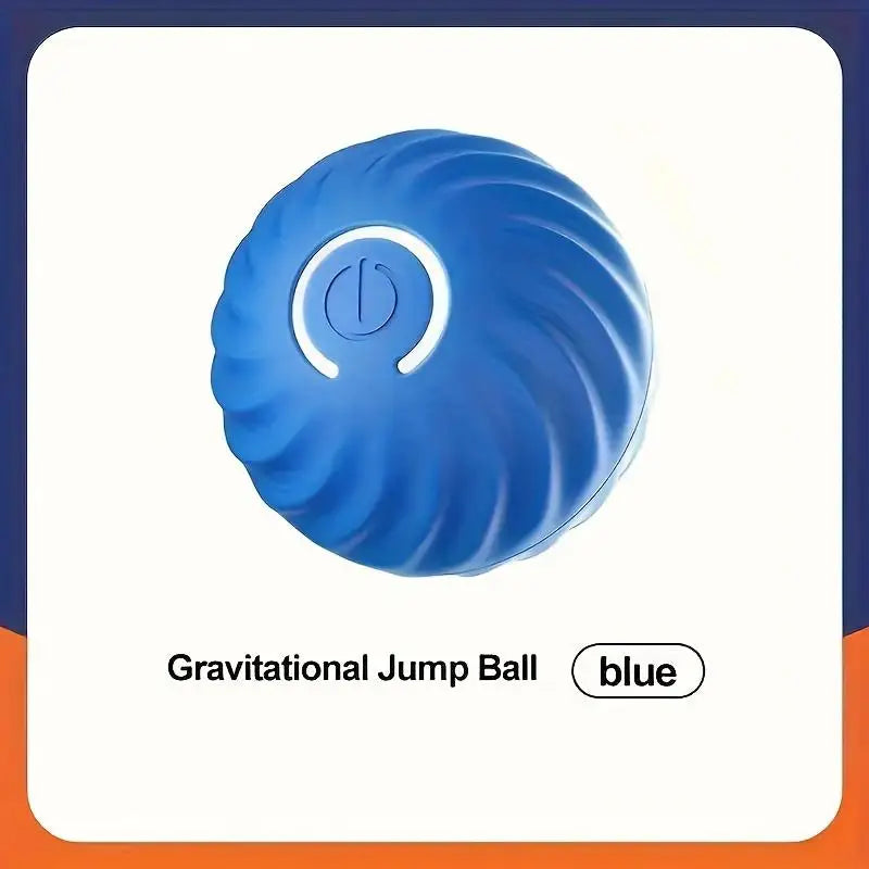 Intelligent Jumping Ball, Electric Charging Cat And Dog Toy, Self-rolling