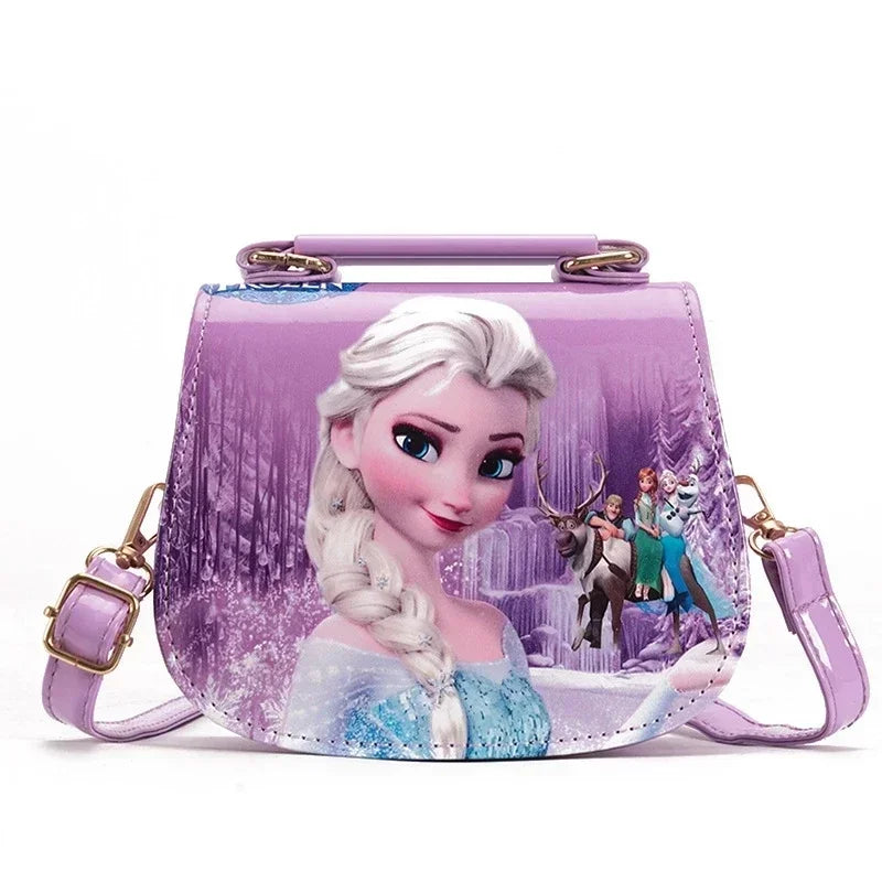 Disney Frozen Anime Figure Elsa Princess Child Shoulder Bag