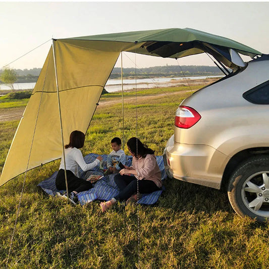 Outdoor Car Tent Shelter Shade Camping Awning Waterproof