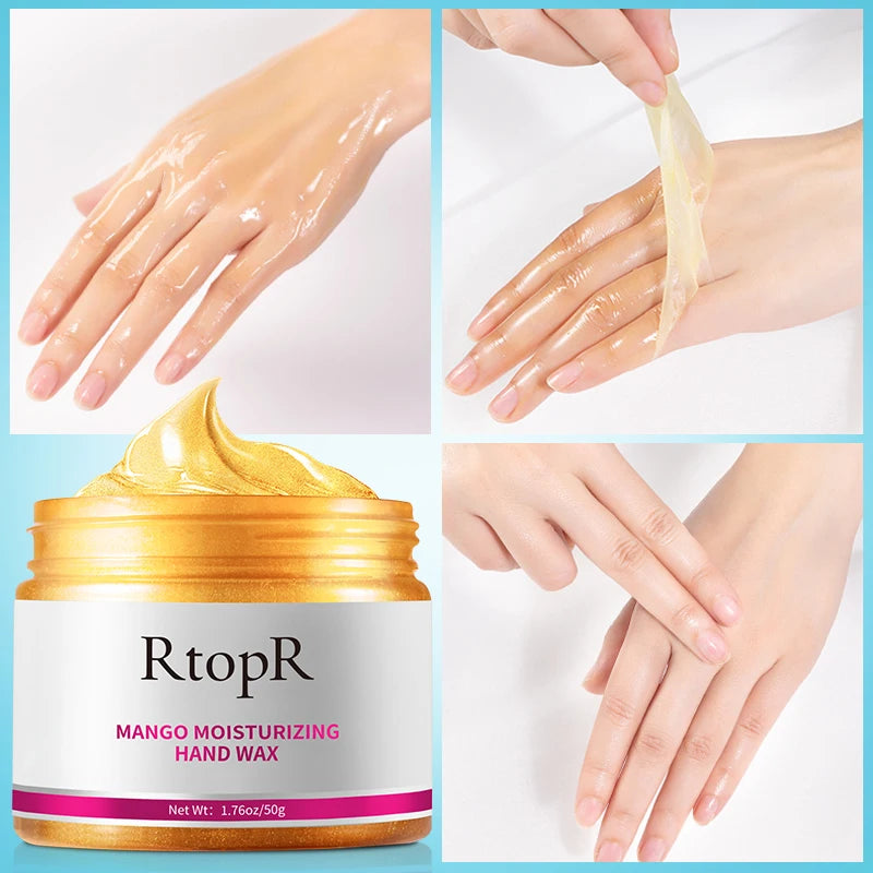 Mango Moisturizing Hand Wax Repair Exfoliating Calluses Acid Anti-Aging