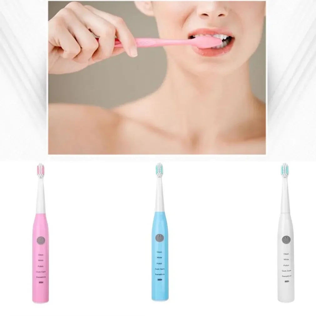 Rechargeable Sonic Electric Toothbrush | 5-speed Adjustable | Waterproof | Acoustic Vibration