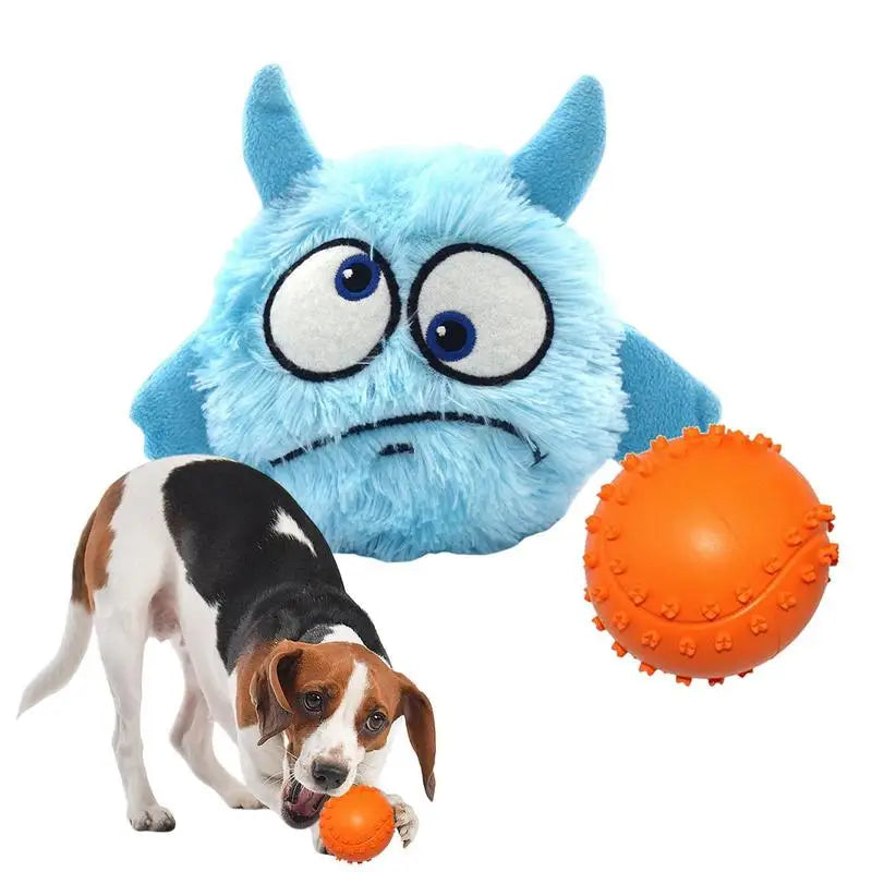 Plush Dogs Interactive Toys Soft Rubber Toys For Dog Pet Teeth Cleaning