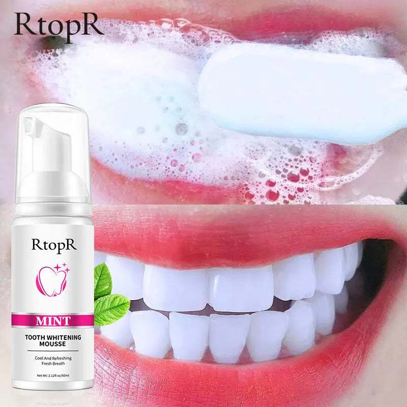 3pcs Mint Tooth Whitening Mousse Teeth