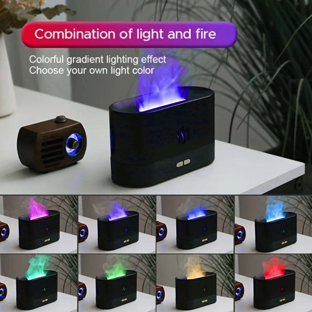 Portable Cool Mist Usb Led Change Color