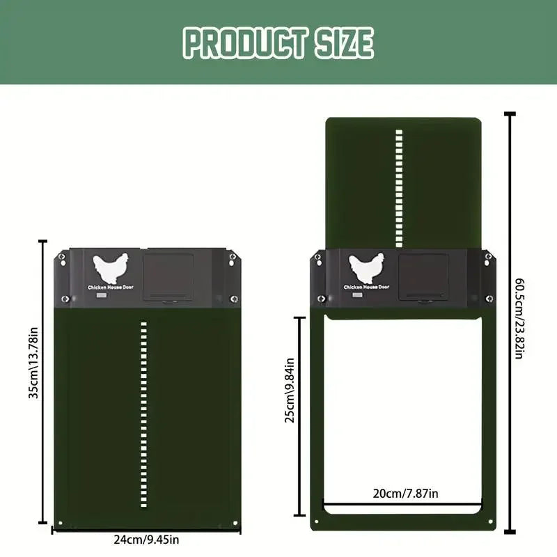 Automatic Chicken Coop Door Light Sensor