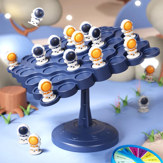 Kids Balance Tree Board Game Astronauts Frog Balance Board Tabletop P