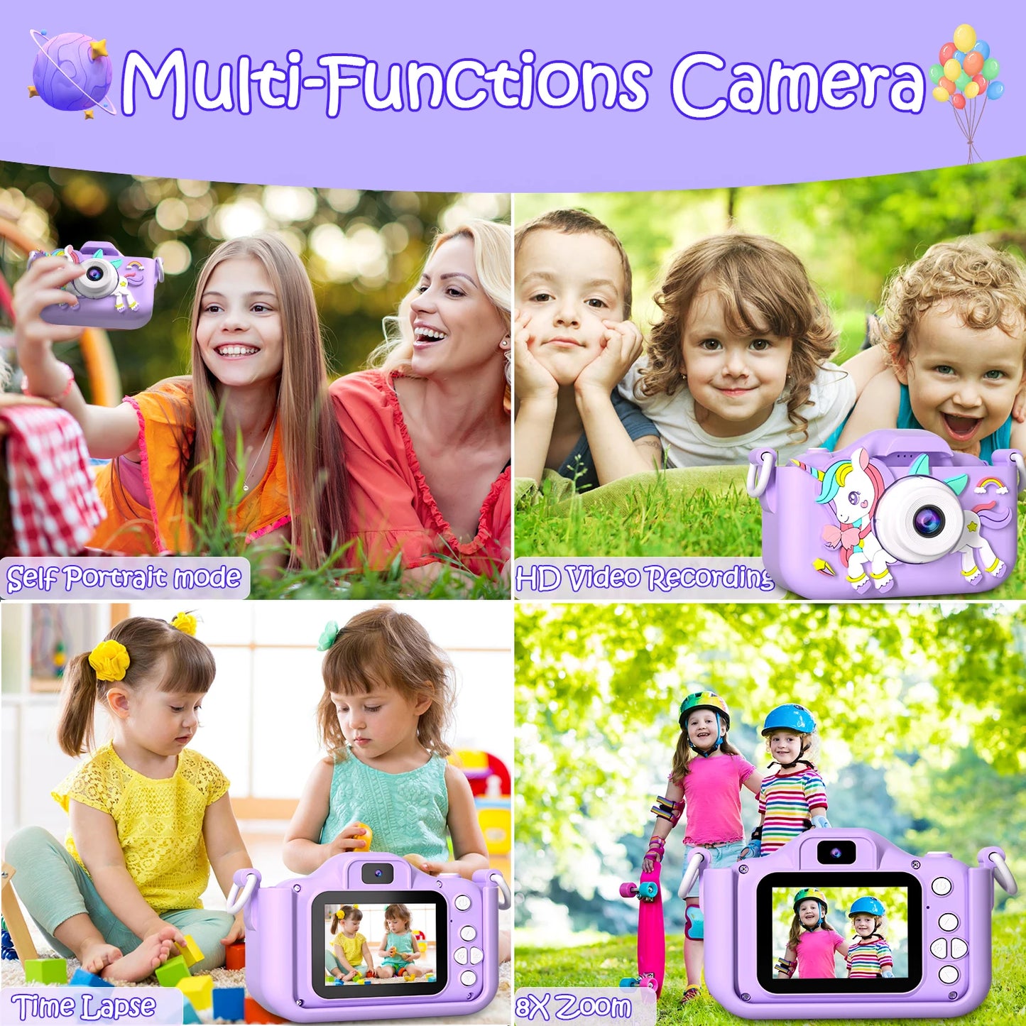 Mini Camera Kids Camera Toys For Boys/Girls