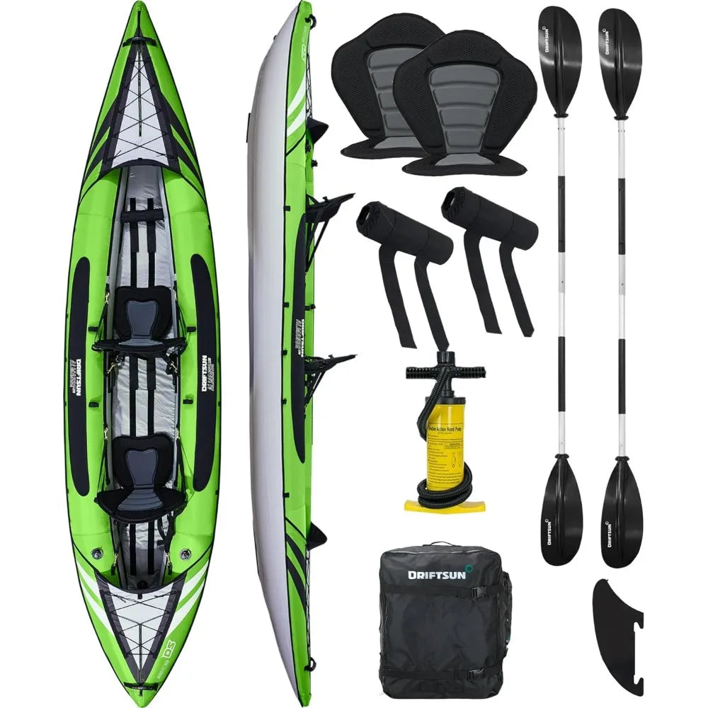 Almanor Inflatable Kayak -  Inflatable 1 and 2 Person Kayaks for Adults