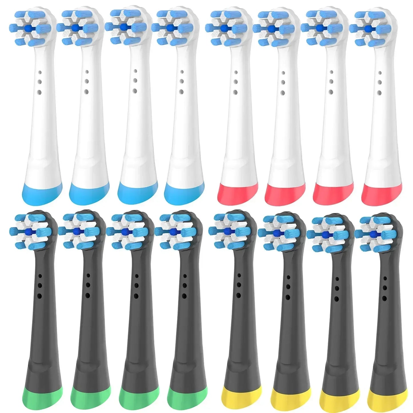 Toothbrush Head Compatible with Oral B iO Brush Electric for 3/4/5/6/7/8/9/10,4 Pack