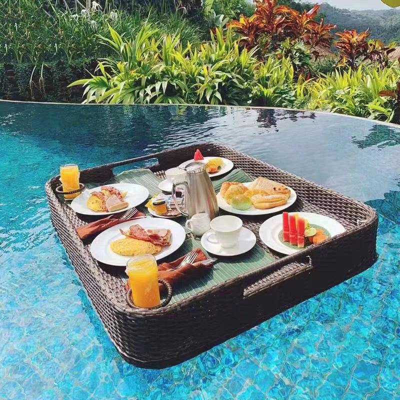 Bali Rattan Tray Swimming Pool