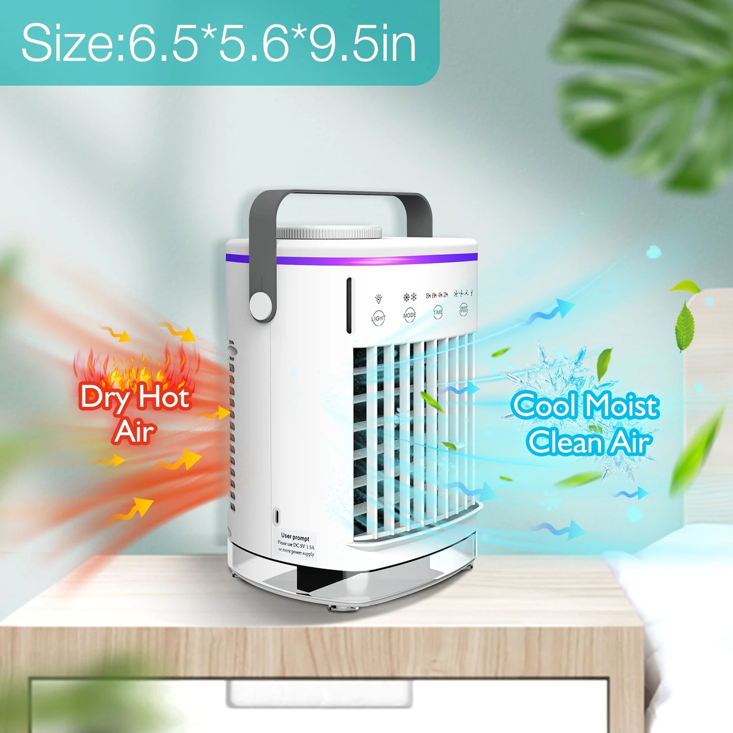 Mini Air Conditioner Air Cooler Fan