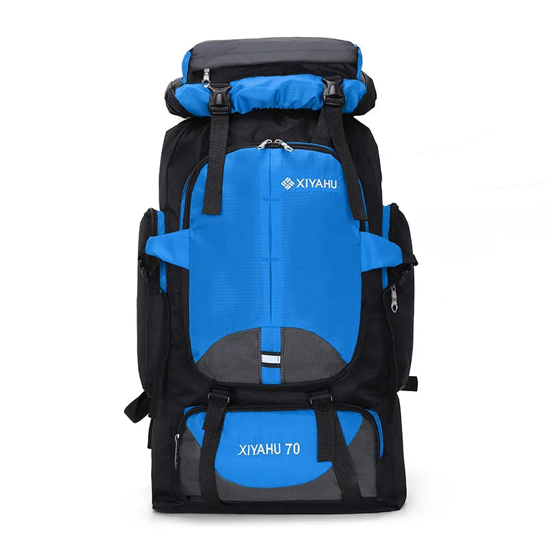 70L High Capacity Hiking Backpack Women Outdoor Travel Camping Backpack Men Waterproof Bag