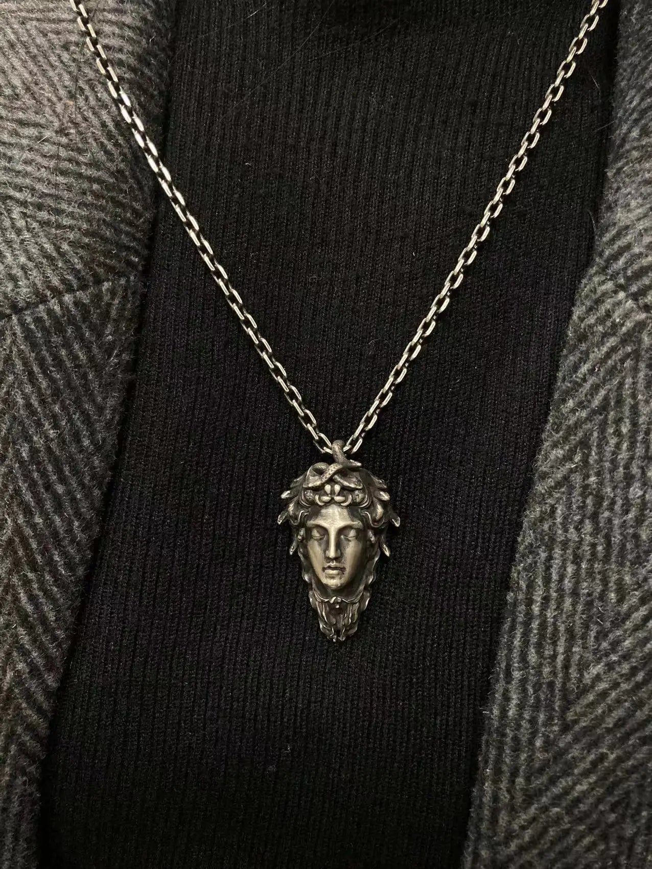 Handcrafted Sterling Silver Medusa