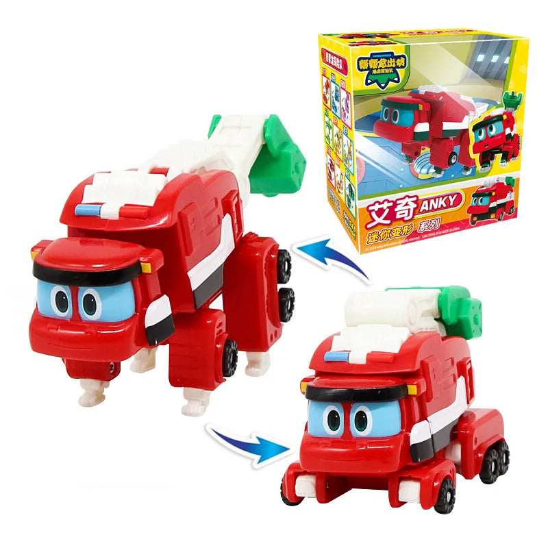 Newest Min Gogo Dino ABS Deformation Car/Airplane Action Figures