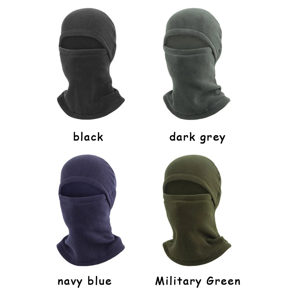 Winter Warm Outdoor Riding Full Face Mask Covers Balaclava Fleece