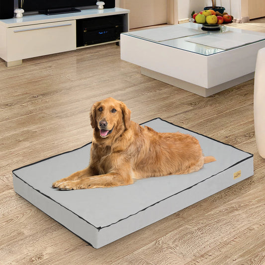 Dog Pet Sleeping Bed Waterproof Rectangle Sponge Foam