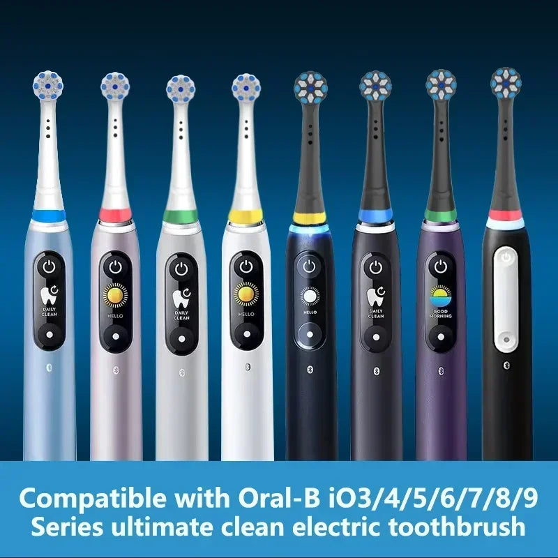 Toothbrush Head Compatible with Oral B iO Brush Electric for 3/4/5/6/7/8/9/10,4 Pack