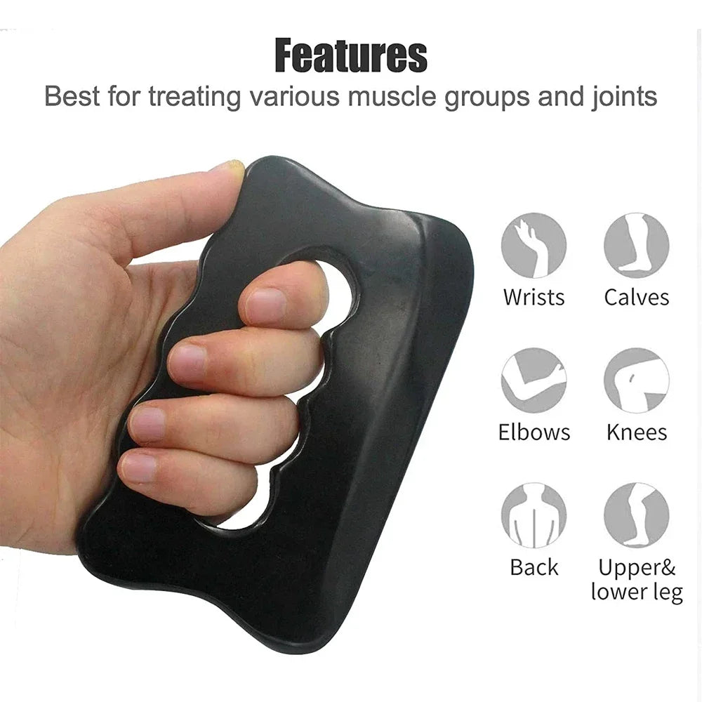 1 PCS Muscle Scraper Tool,  Stone Scraping Massage Tools, Used for Back, Leg, Arm, Neck, Shoulder