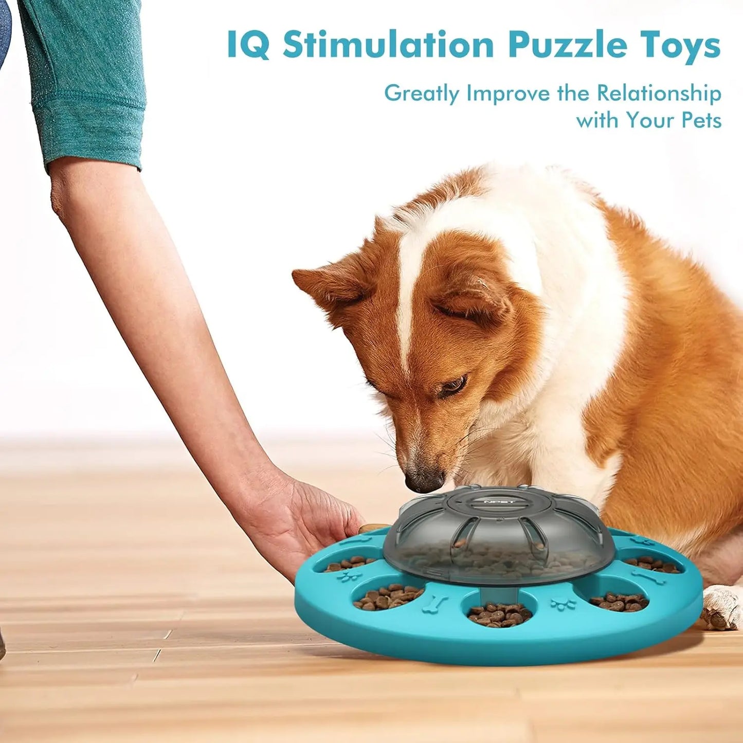 Dog Puzzle Toy, Interactive Dog Toys for Small & Medium Dogs, Dog Enrichment Toys for Pet IQ Training & Mental Enrichment