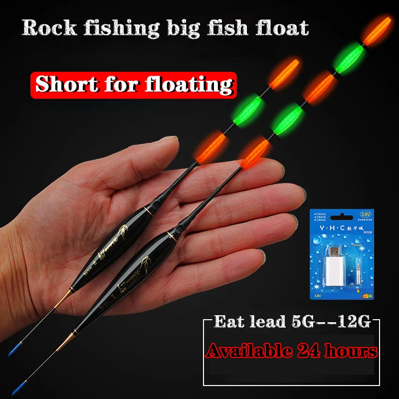 2024 Carp Electronic Fishing Floats Luminous