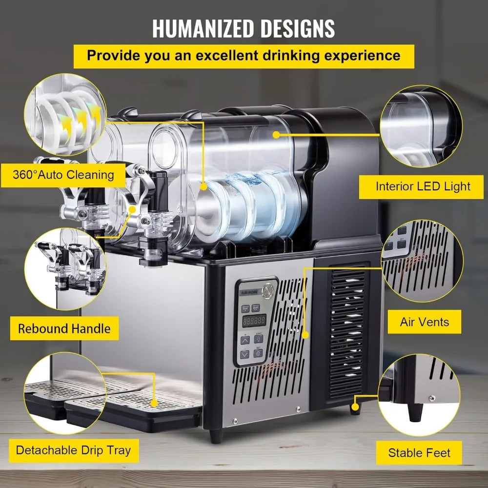 Slushy Machine,Slushie Machine for Home Frozen Drinks