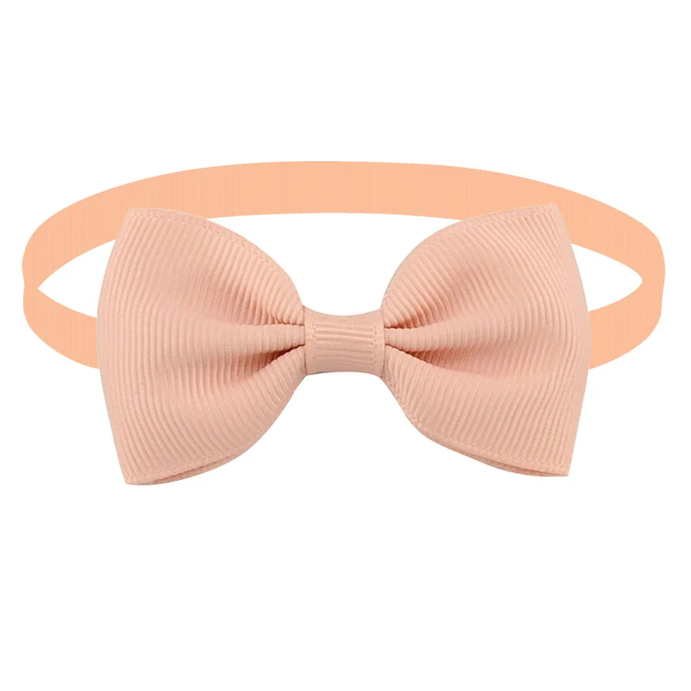 Wholesale 50/100 pcs/lot Mix Colors Dog Bow Tie