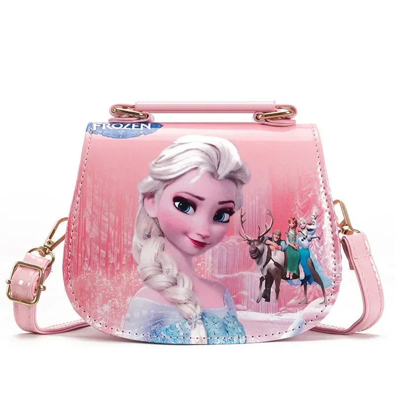 Disney Frozen Anime Figure Elsa Princess Child Shoulder Bag