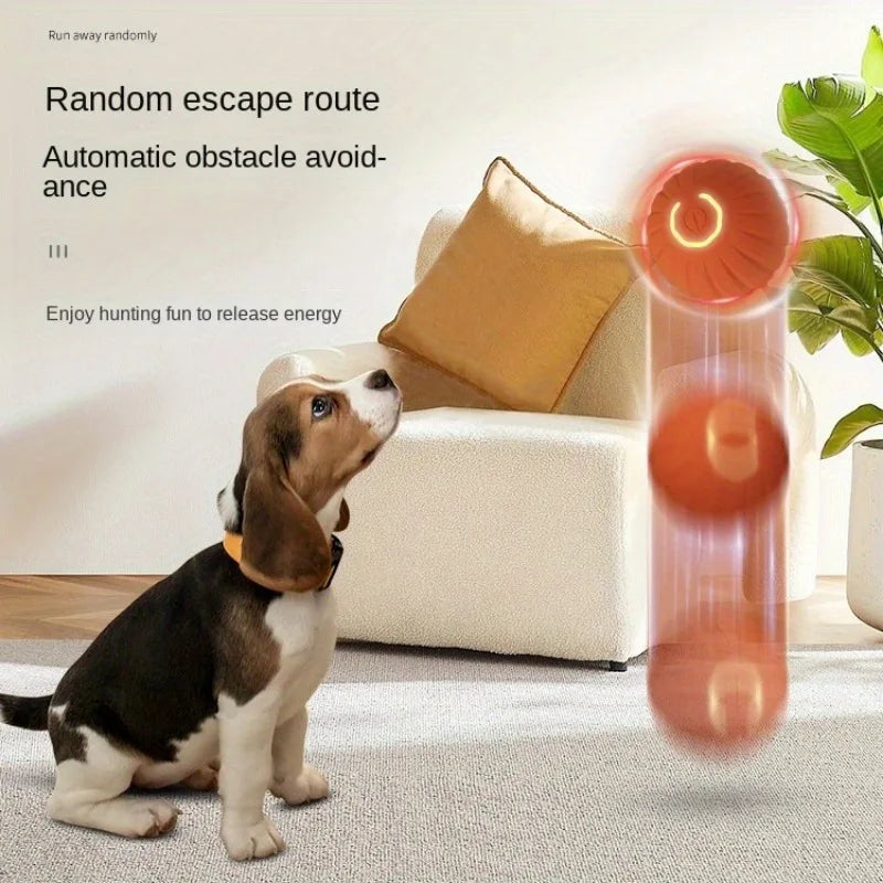 New Gravity Intelligent Jumping Ball Electric Charging Cat and Dog Toy