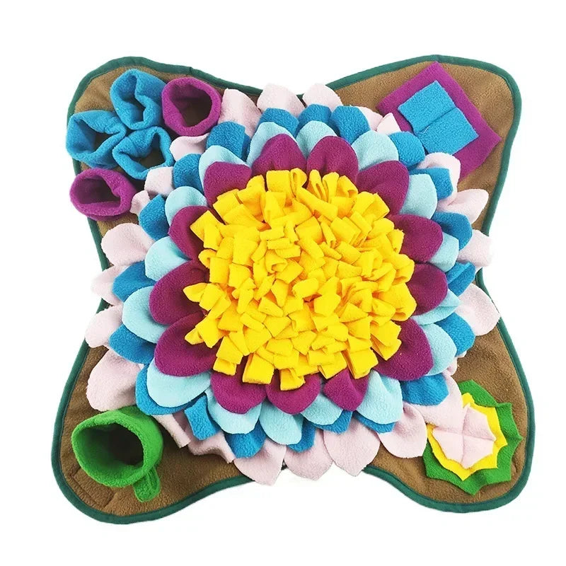 Dogs Snuffle Mat Pet Leak Food Anti Choking Mat Cat Dog Training Blanket Nose Work