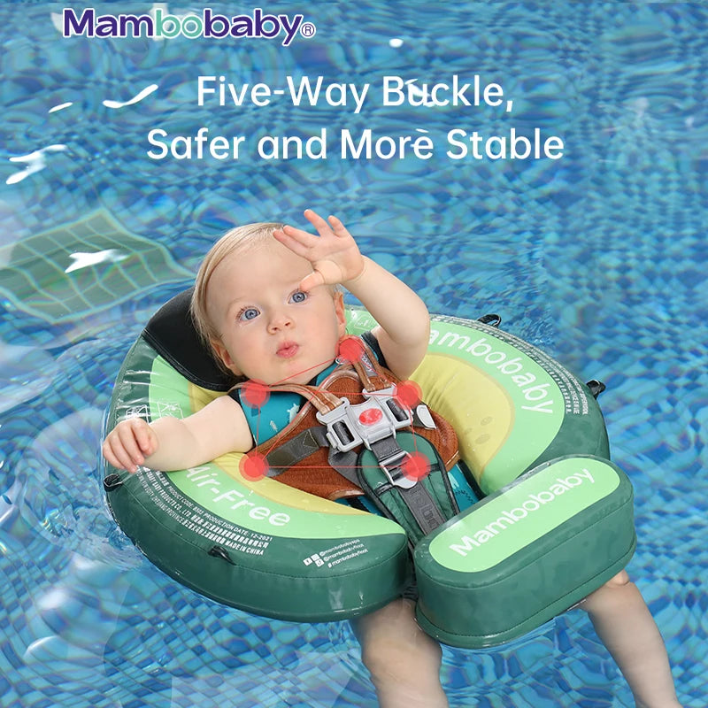 Mambobaby Baby Swimming Float With Sunshade - TotalWellnessMarketplace