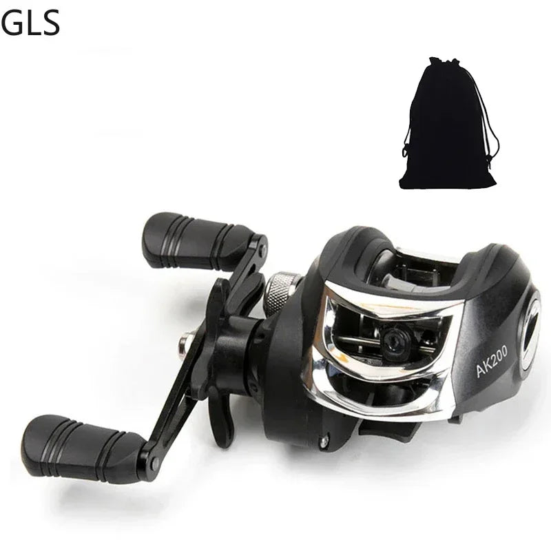 2024 GLS Metal Baitcasting Fishing Reel Left/Right Hand Fishing Coil