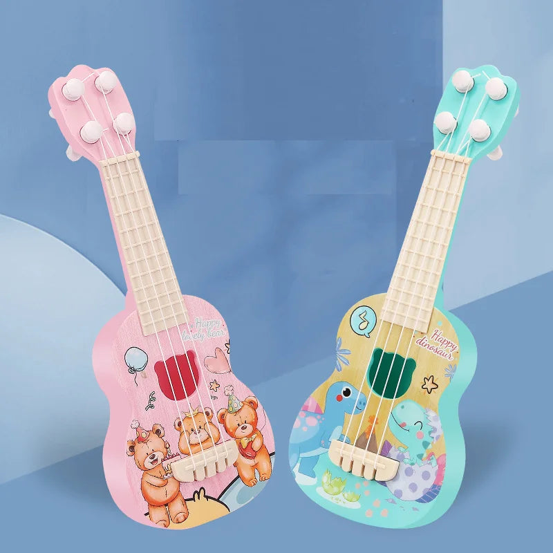 Ukulele Kids Guitar Toy Girl Boy Beginners Mini Guitar Instrument