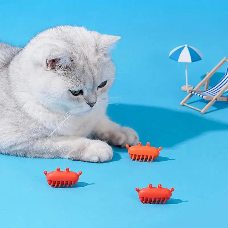 Crab Cat Toy Chew Interactive Puppy Toys