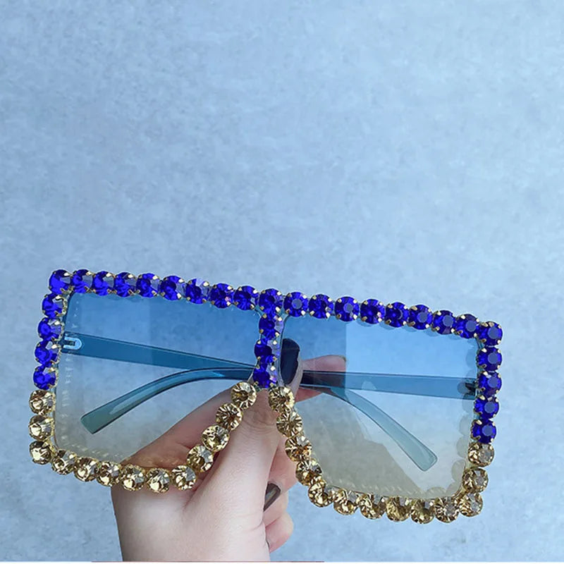 Oversized Hipster Colorful Sunglasses Women