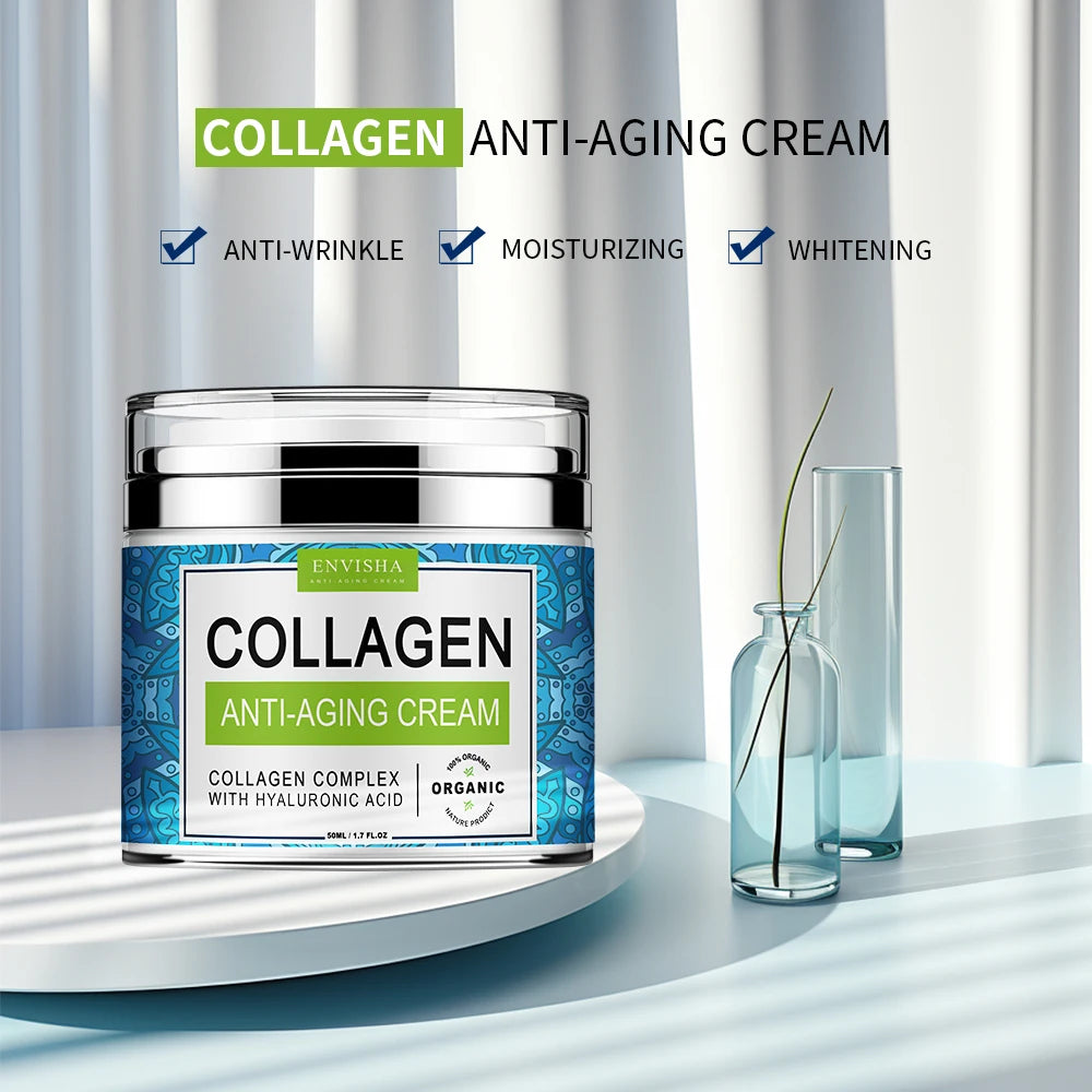 Face Cream Collagen Hyaluronic Acid Skin Care