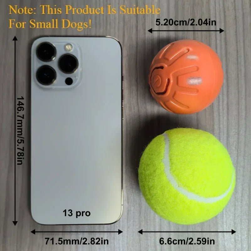 1-10PCS Smart Dog Toy Ball Electronic Interactive Pet Toy Moving Ball USB Automatic